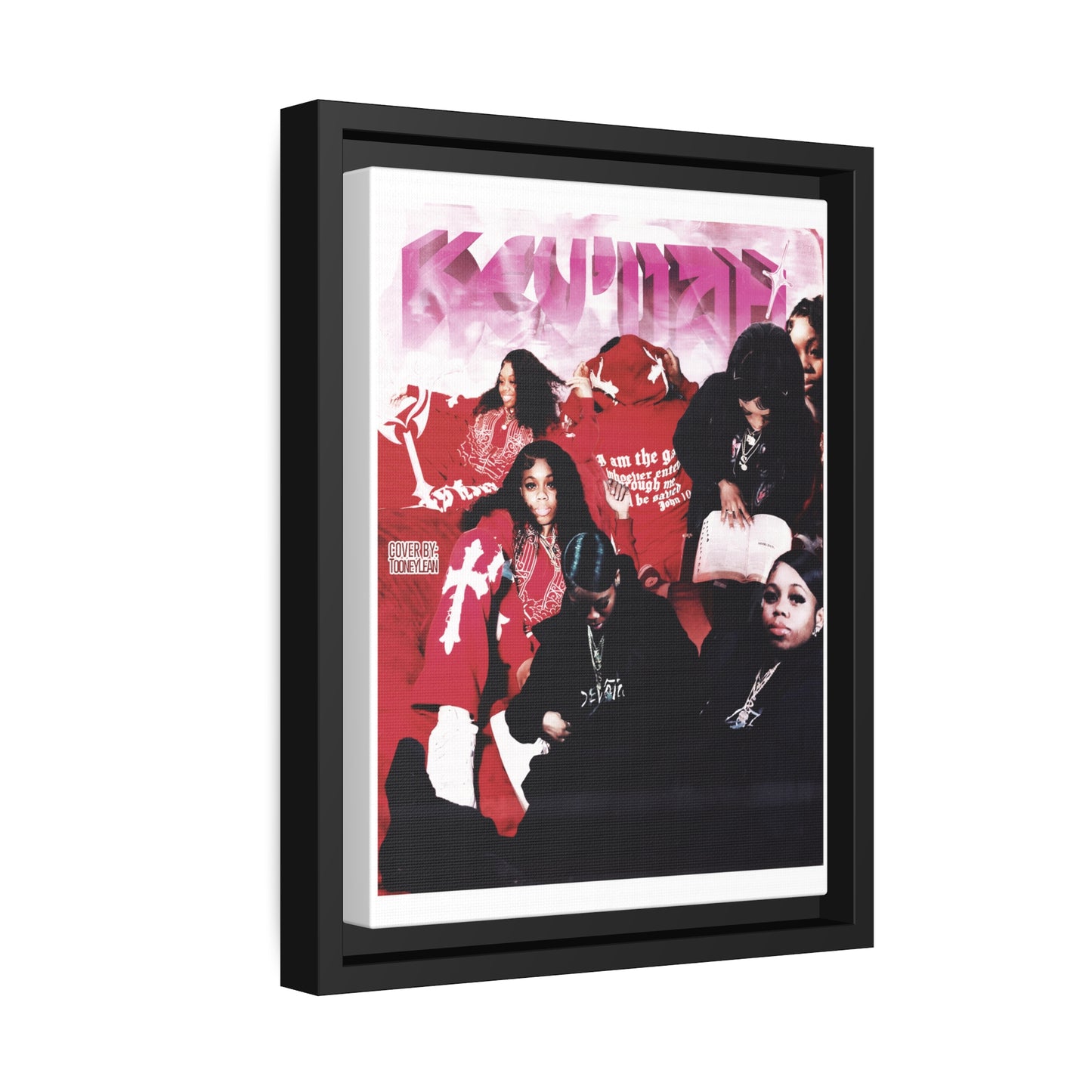 KEY'IJAH | Matte Canvas Framed