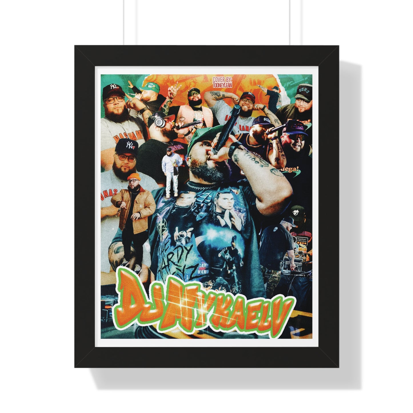 DJMyKaelV | Poster Framed