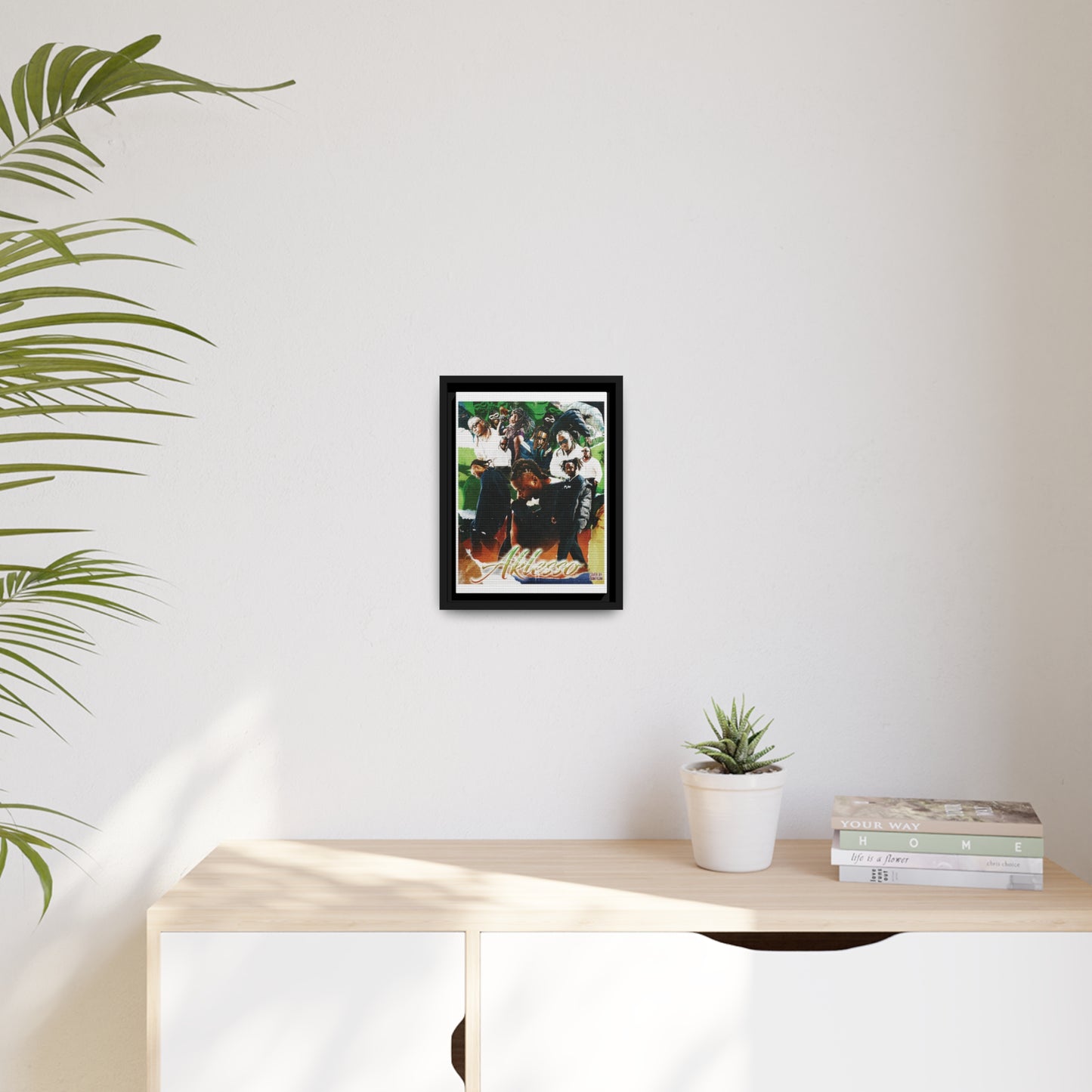 Aklesso | Matte Canvas Framed