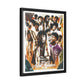 AlexJean | Matte Canvas Framed