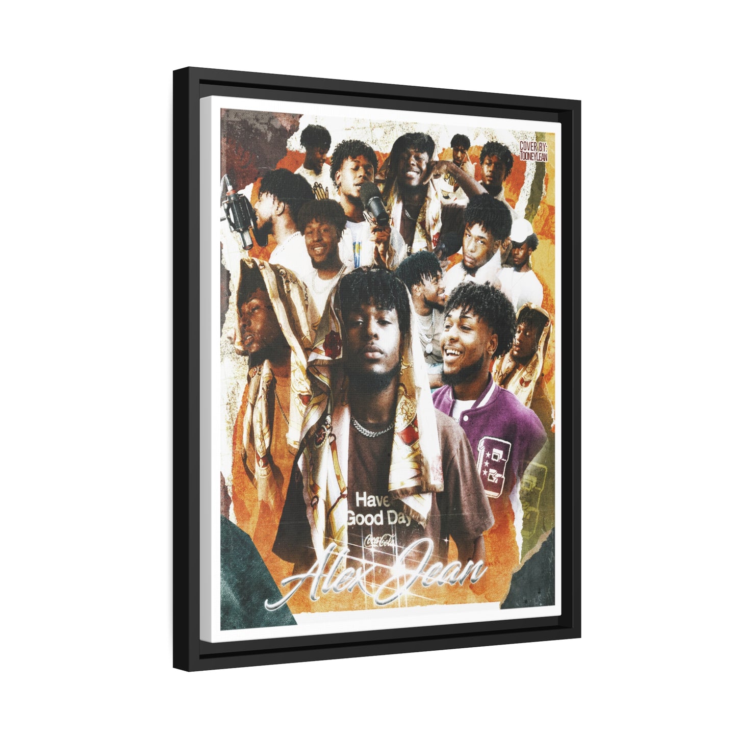 AlexJean | Matte Canvas Framed