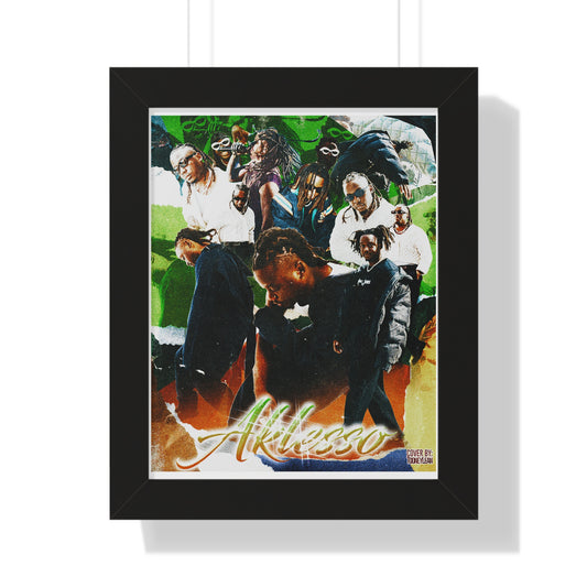 Aklesso | Poster Framed