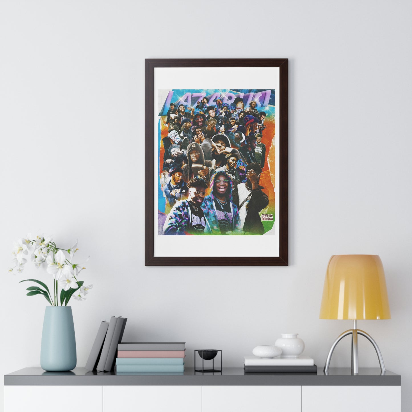LAZRUS! | Poster Framed