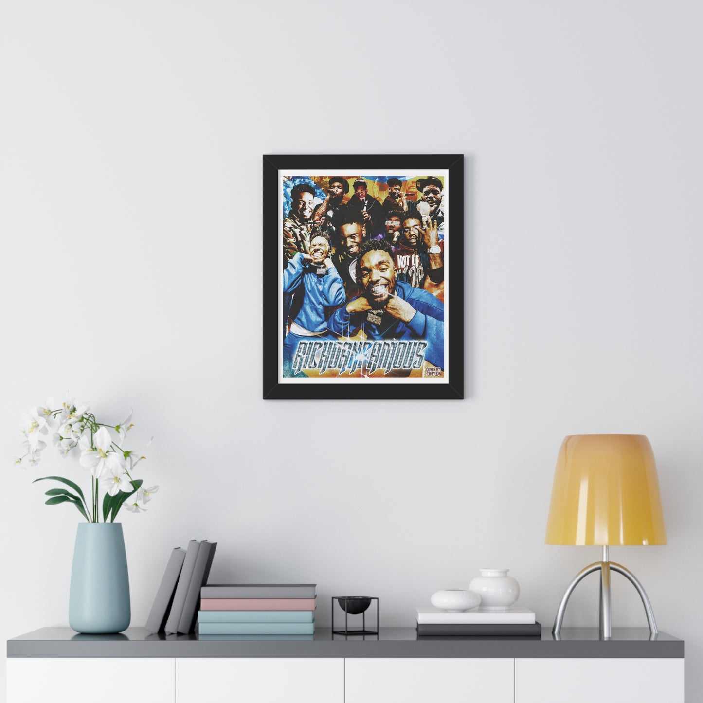 Richdanfamous  | Poster Framed