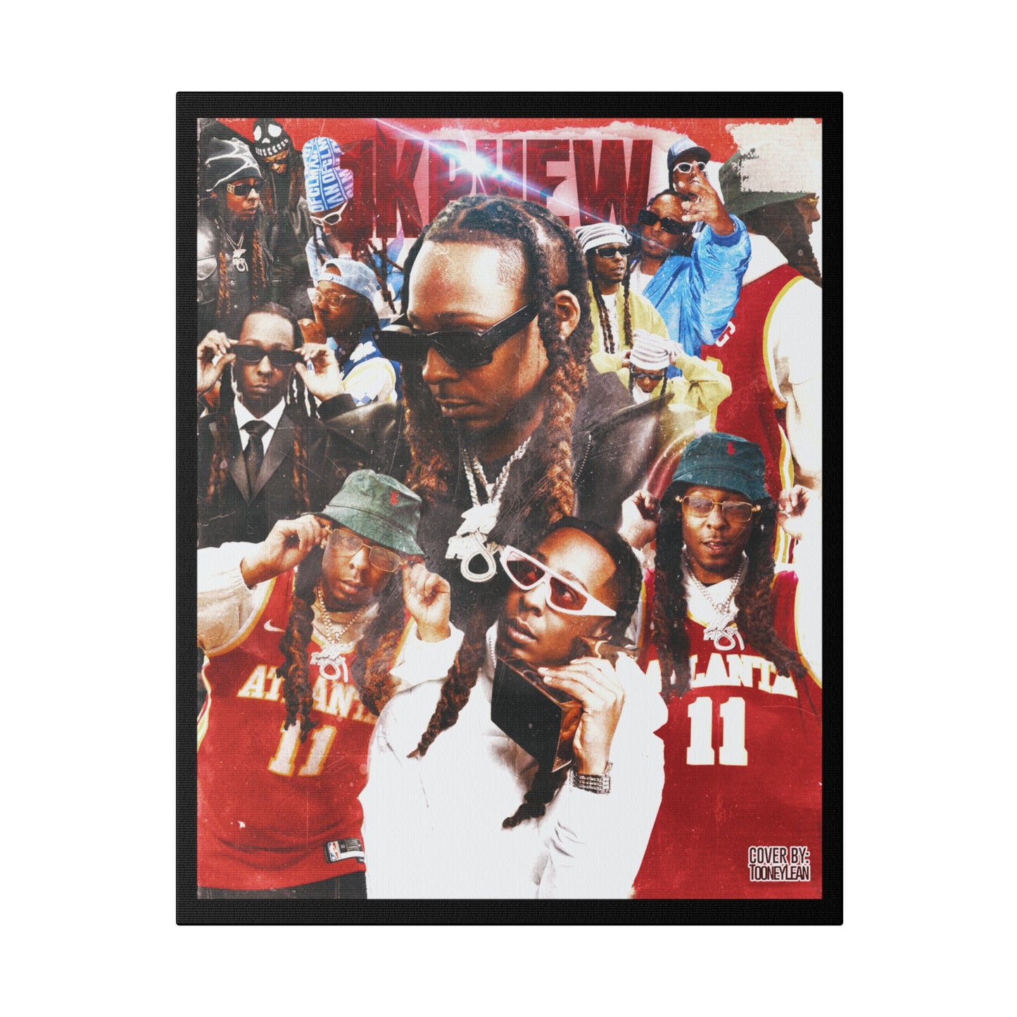1K Phew | Matte Canvas Print