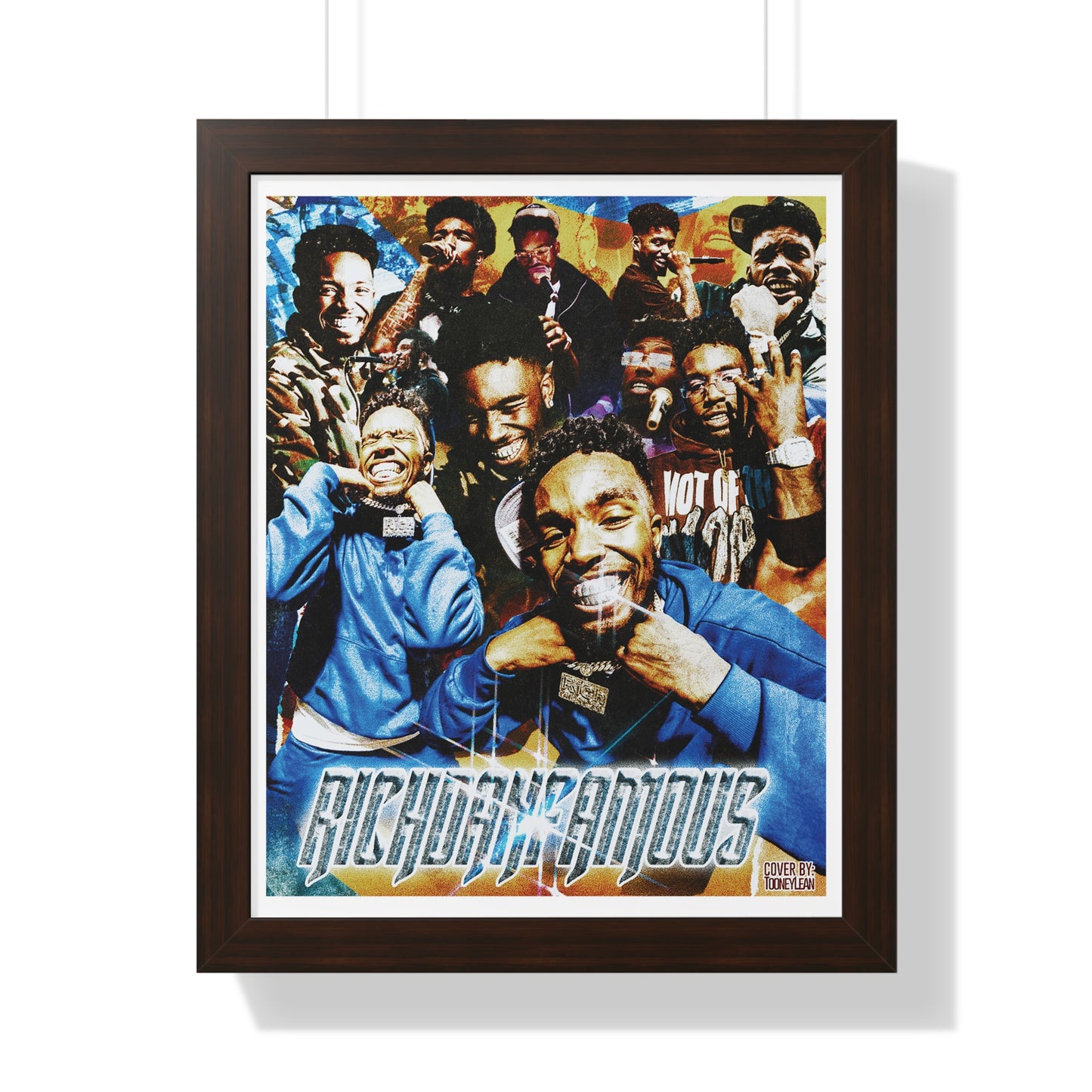 Richdanfamous  | Poster Framed