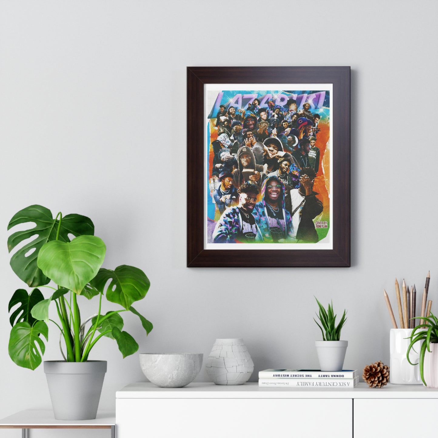 LAZRUS! | Poster Framed