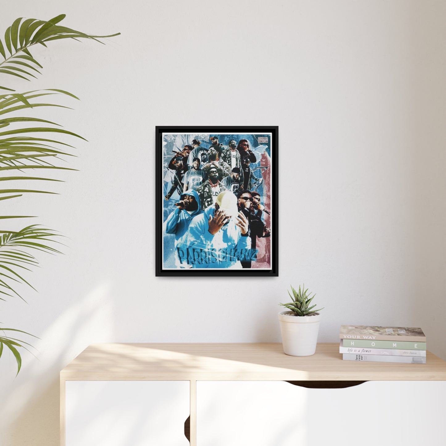 ParrisChariz | Matte Canvas Framed