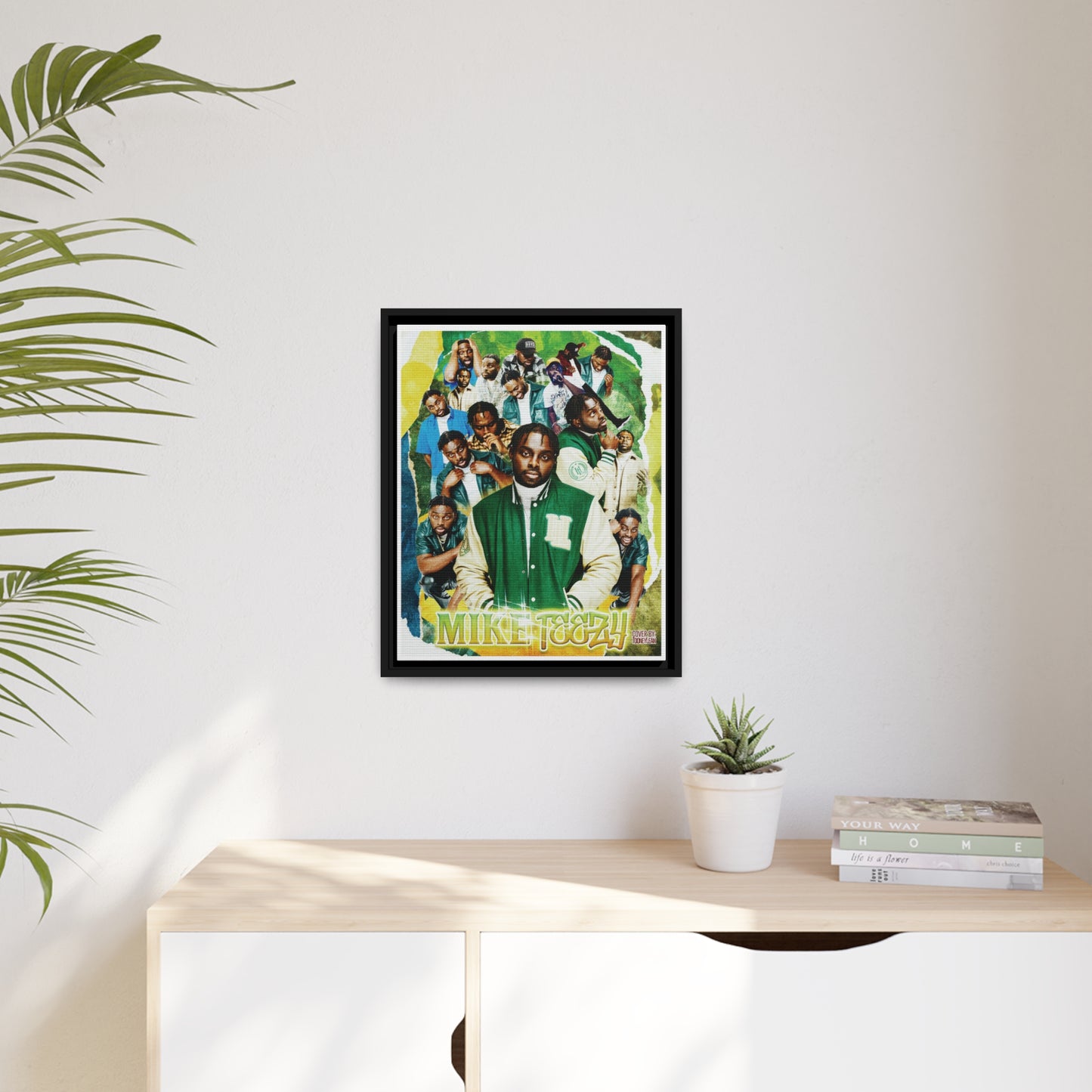 MikeTeezy | Matte Canvas Framed