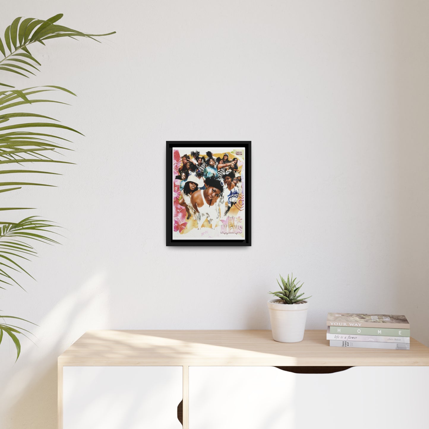 KI ALEXIS | Matte Canvas Framed
