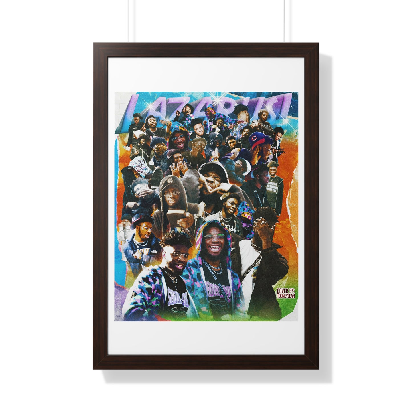 LAZRUS! | Poster Framed