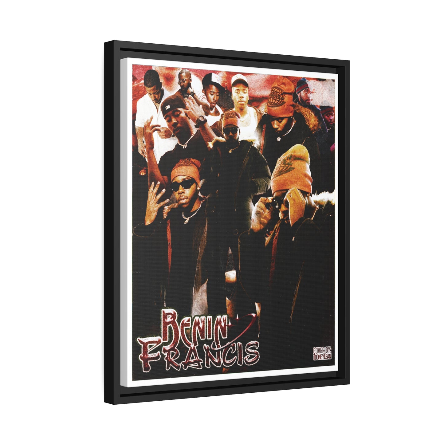 Benin Francis | Matte Canvas Framed