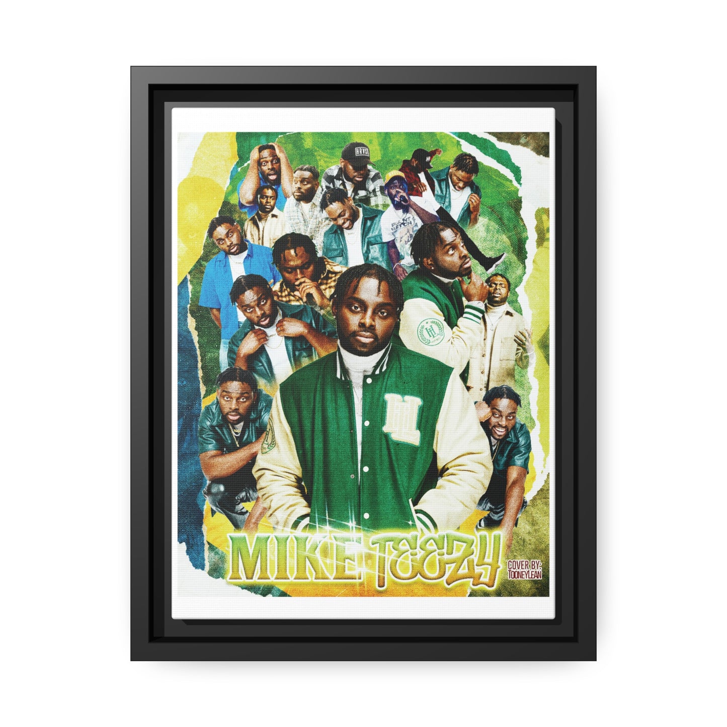 MikeTeezy | Matte Canvas Framed