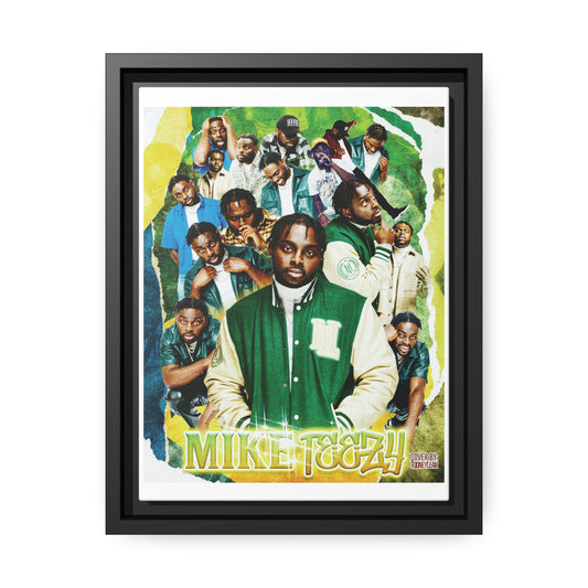 MikeTeezy | Matte Canvas Framed