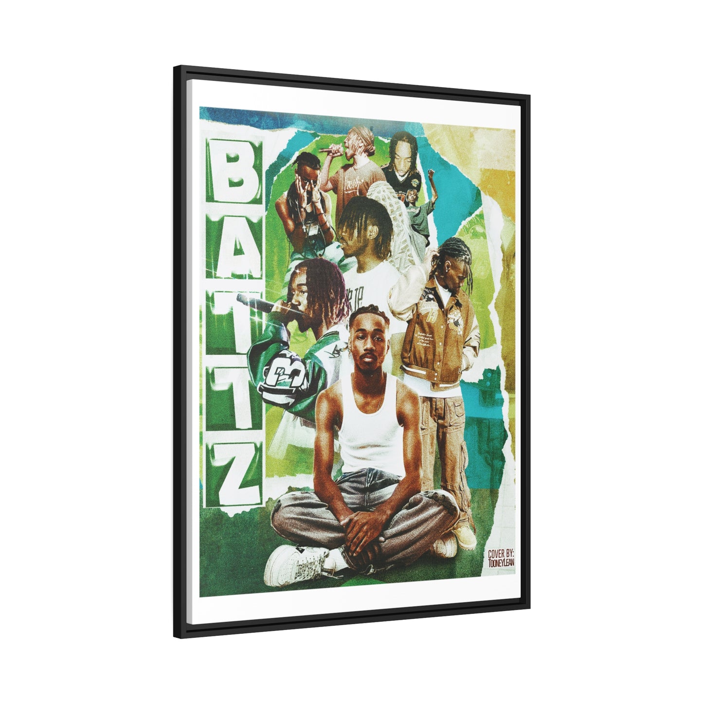 Battz | Matte Canvas Framed