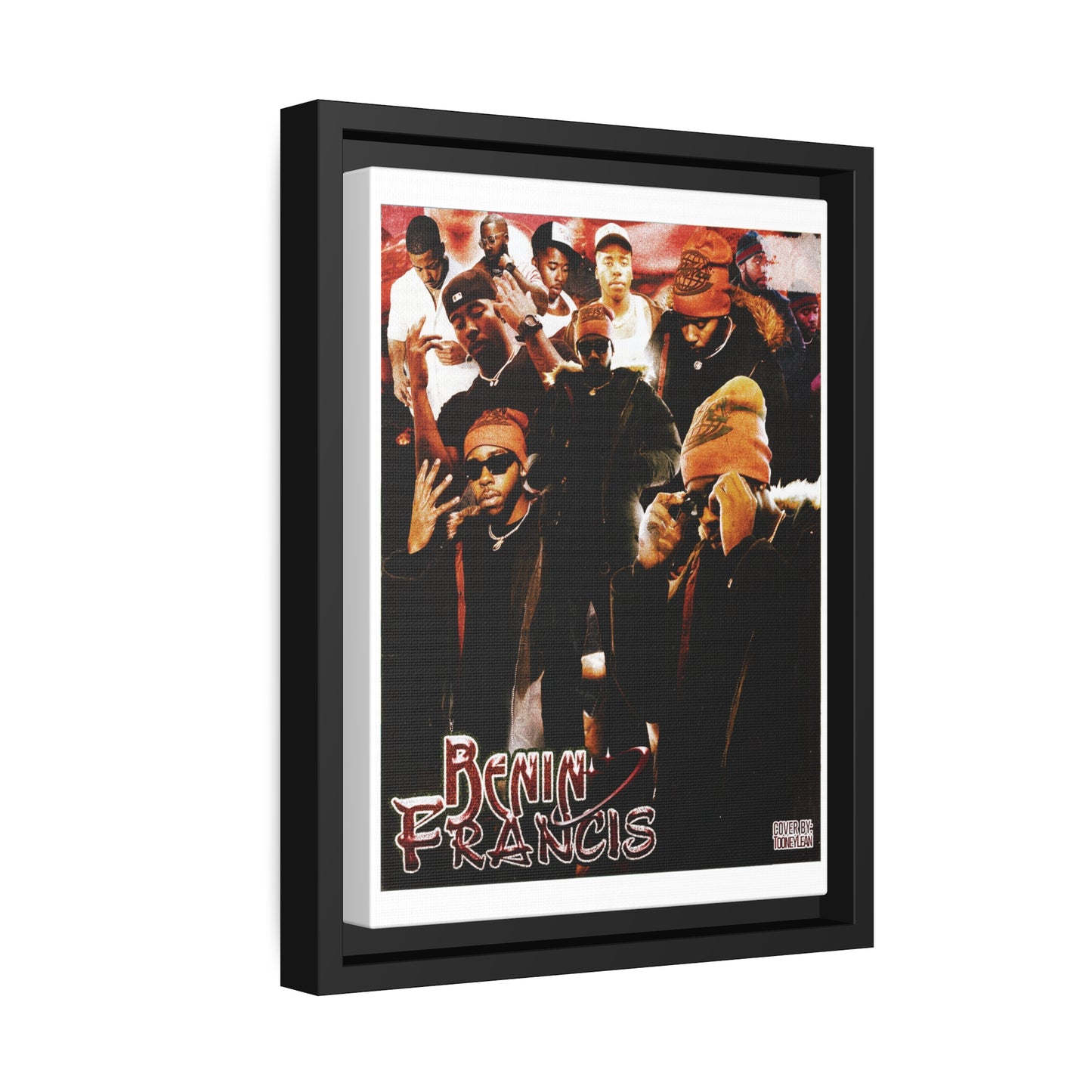 Benin Francis | Matte Canvas Framed