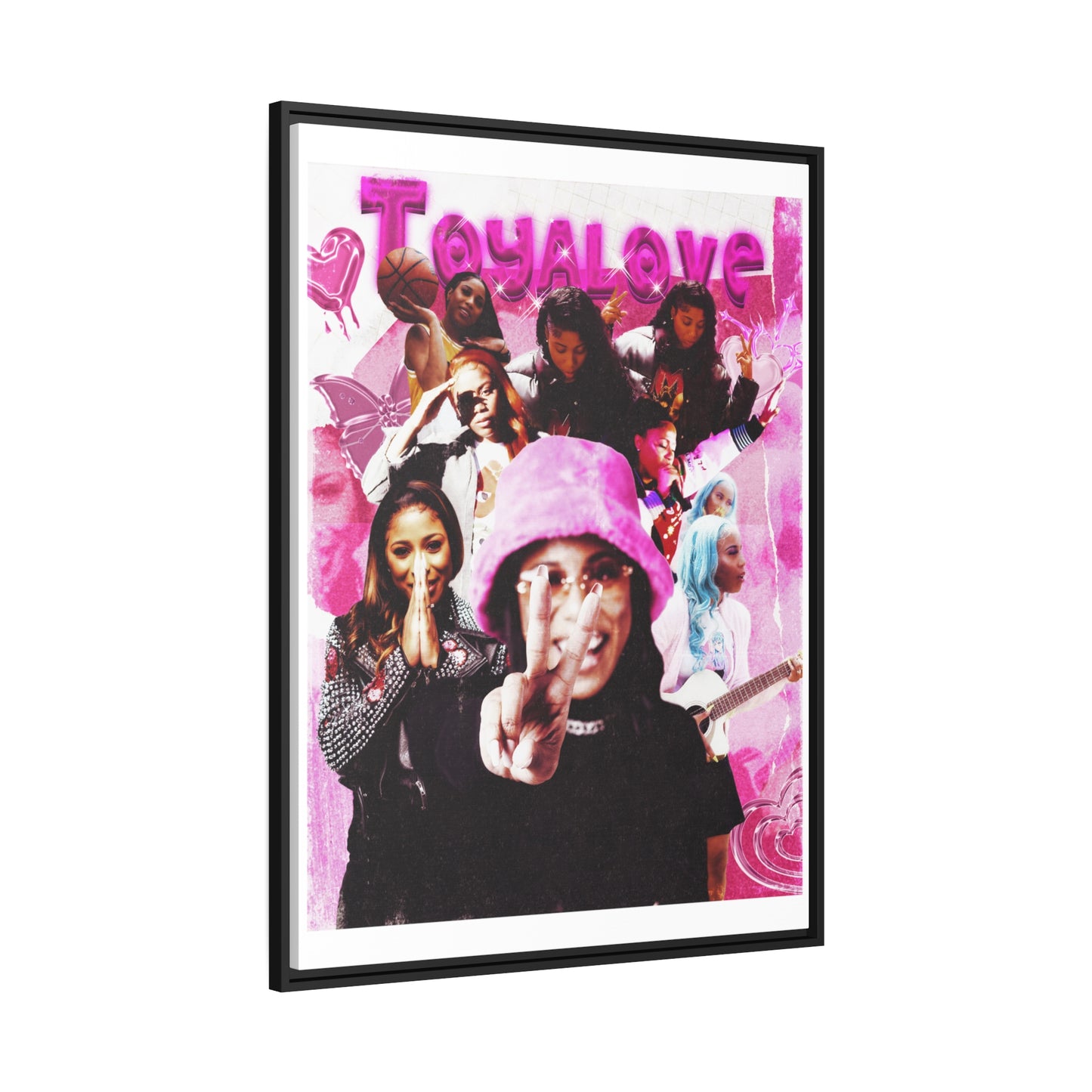 TOYA LOVE | Matte Canvas Framed