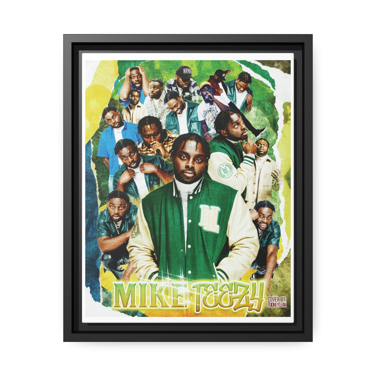 MikeTeezy | Matte Canvas Framed