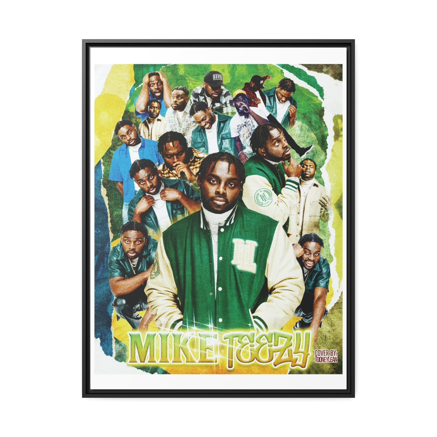 MikeTeezy | Matte Canvas Framed