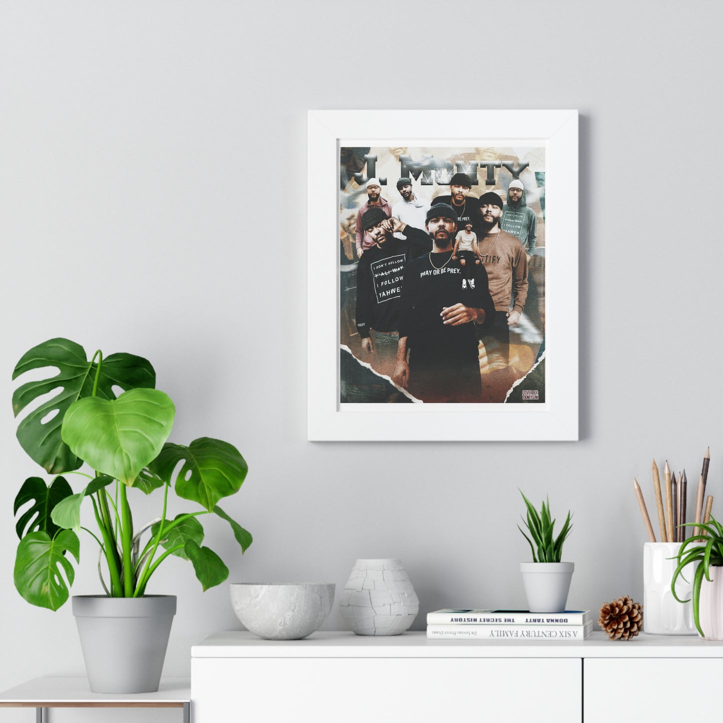 J.Monty | Poster Framed