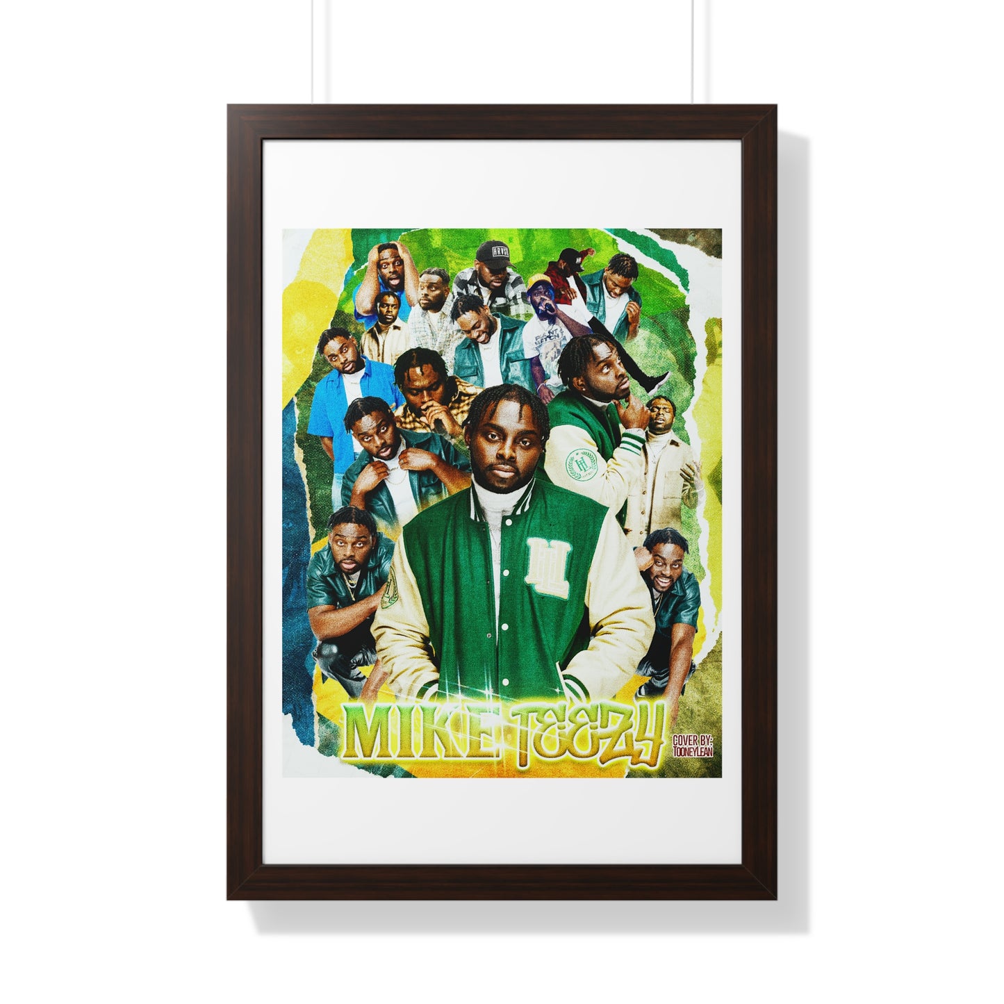 MikeTeezy | Poster Framed