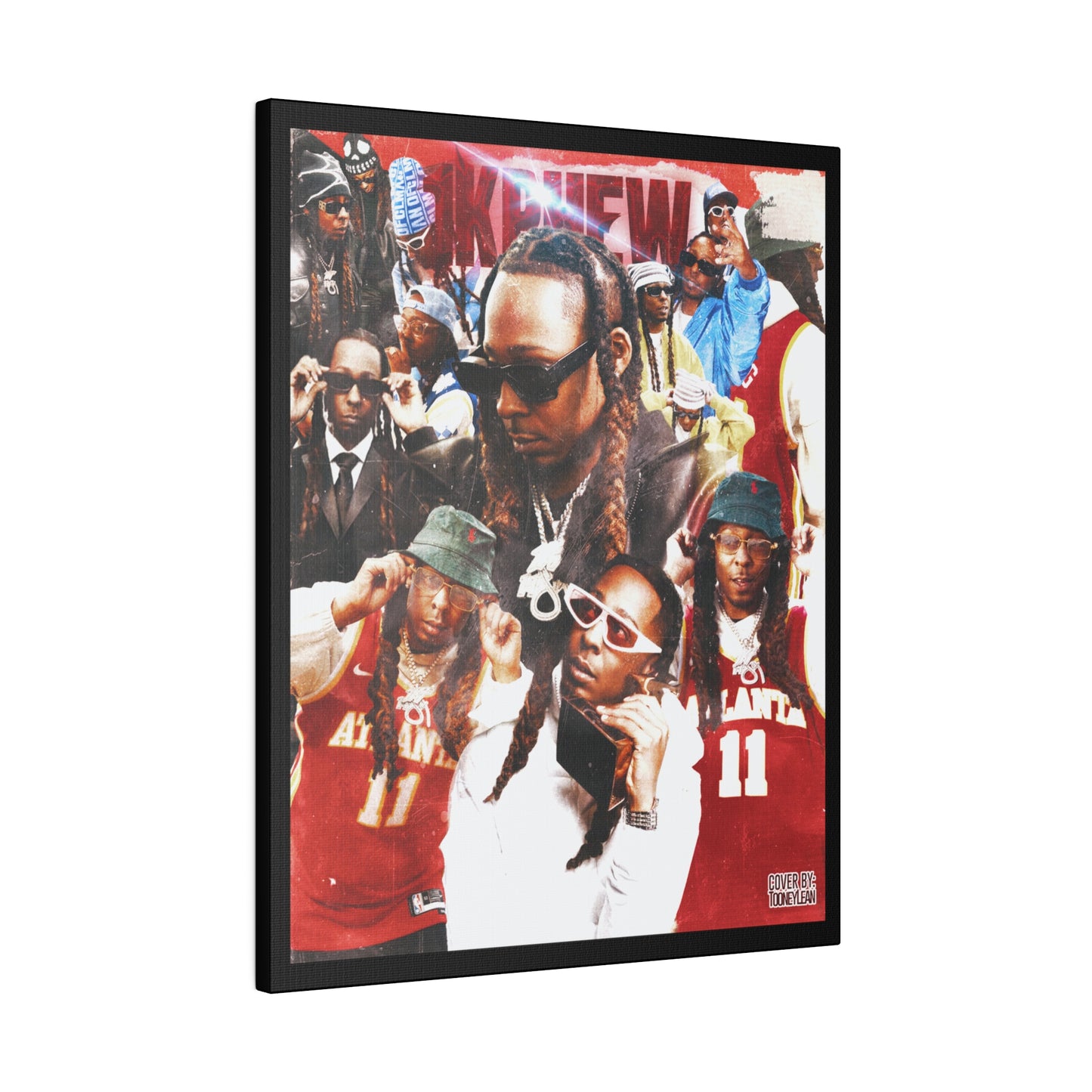 1K Phew | Matte Canvas Print