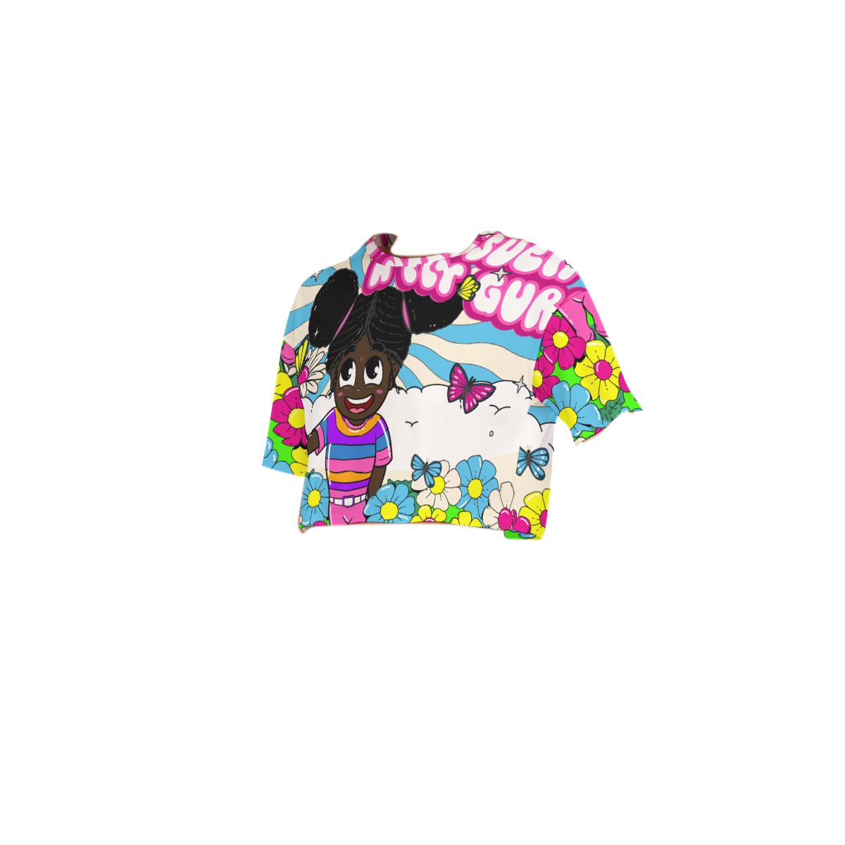 FlyGurl Crop Top | 190GSM Cotton