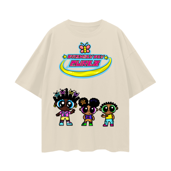 FFGURLZ "Oversize Tee" - 190 GSM