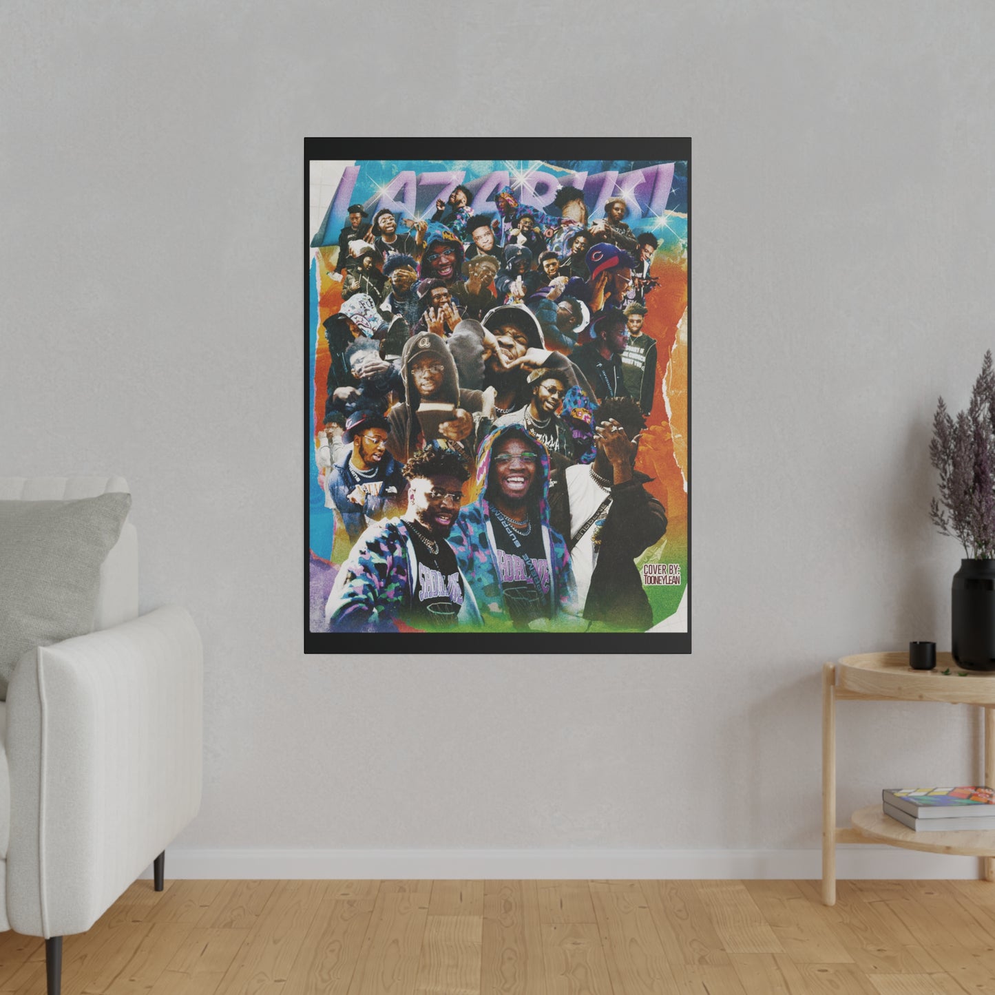 LAZRUS! | Matte Canvas Print