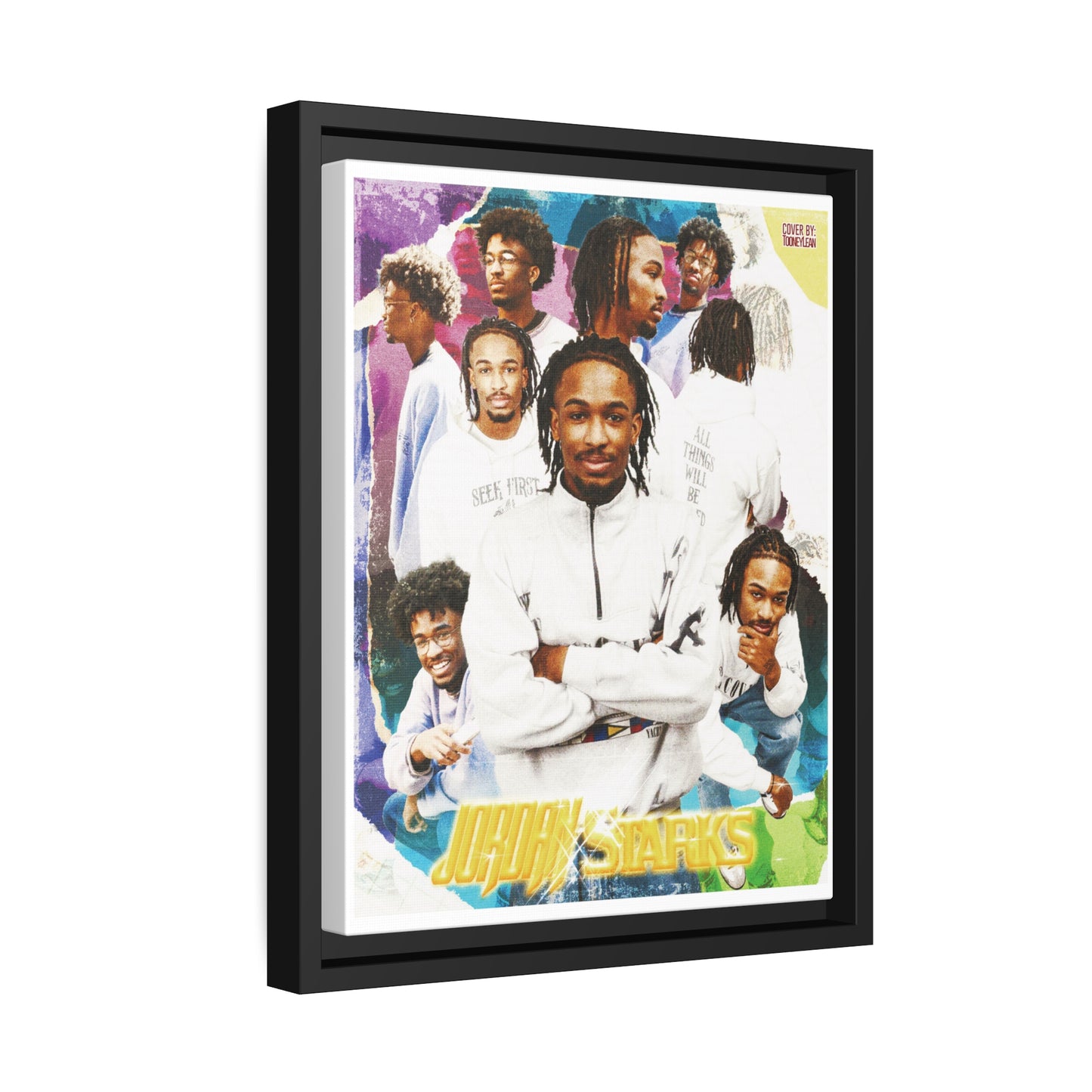 JordanStarks | Matte Canvas Framed