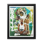 Battz | Matte Canvas Framed