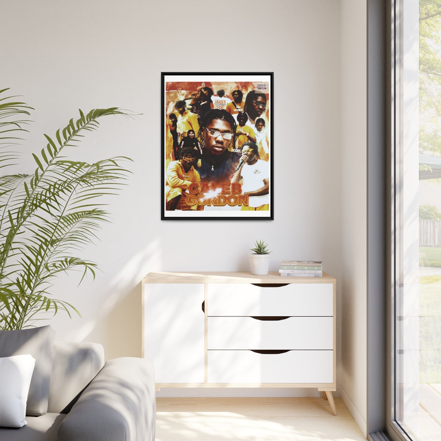 Caleb Gordon | Matte Canvas Framed