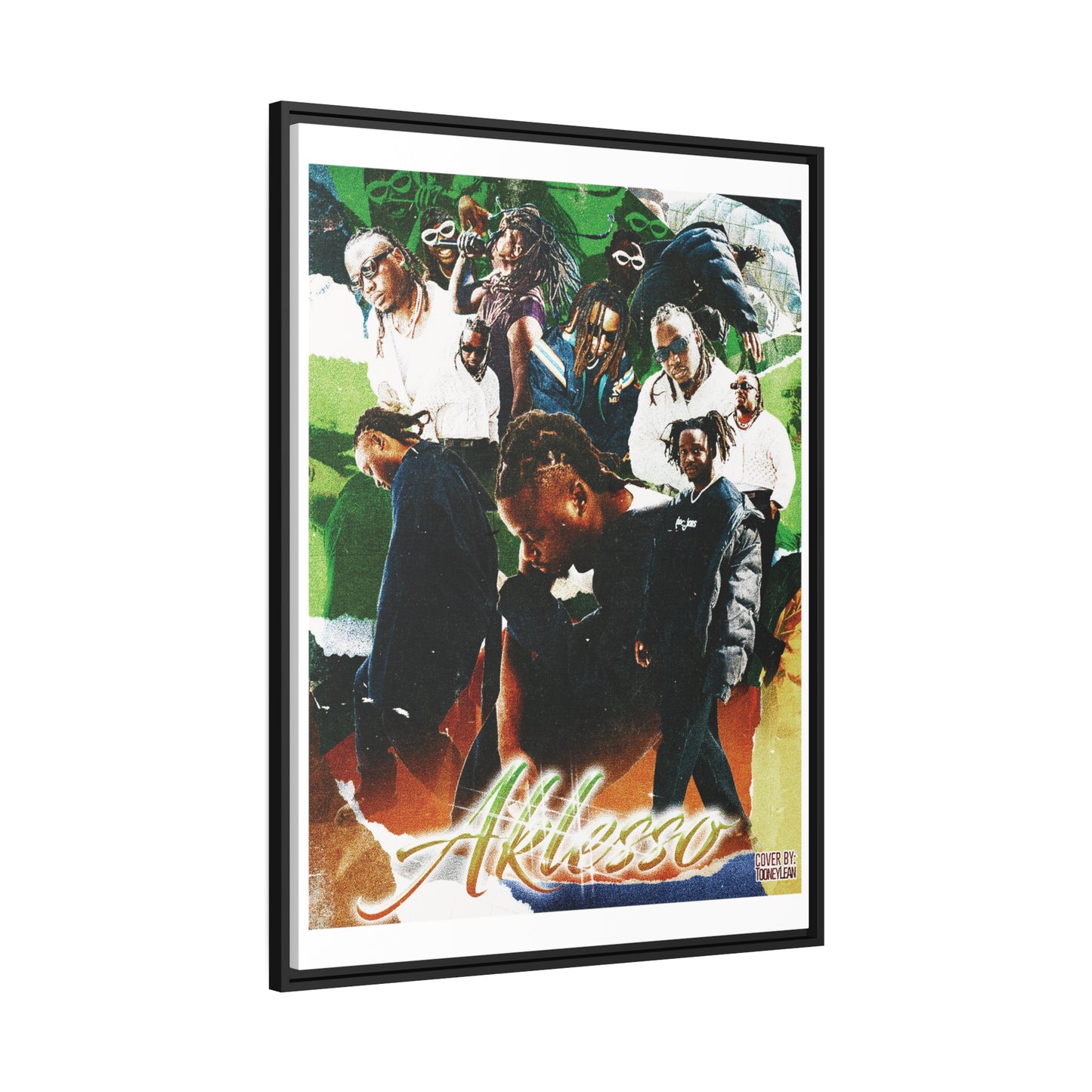Aklesso | Matte Canvas Framed