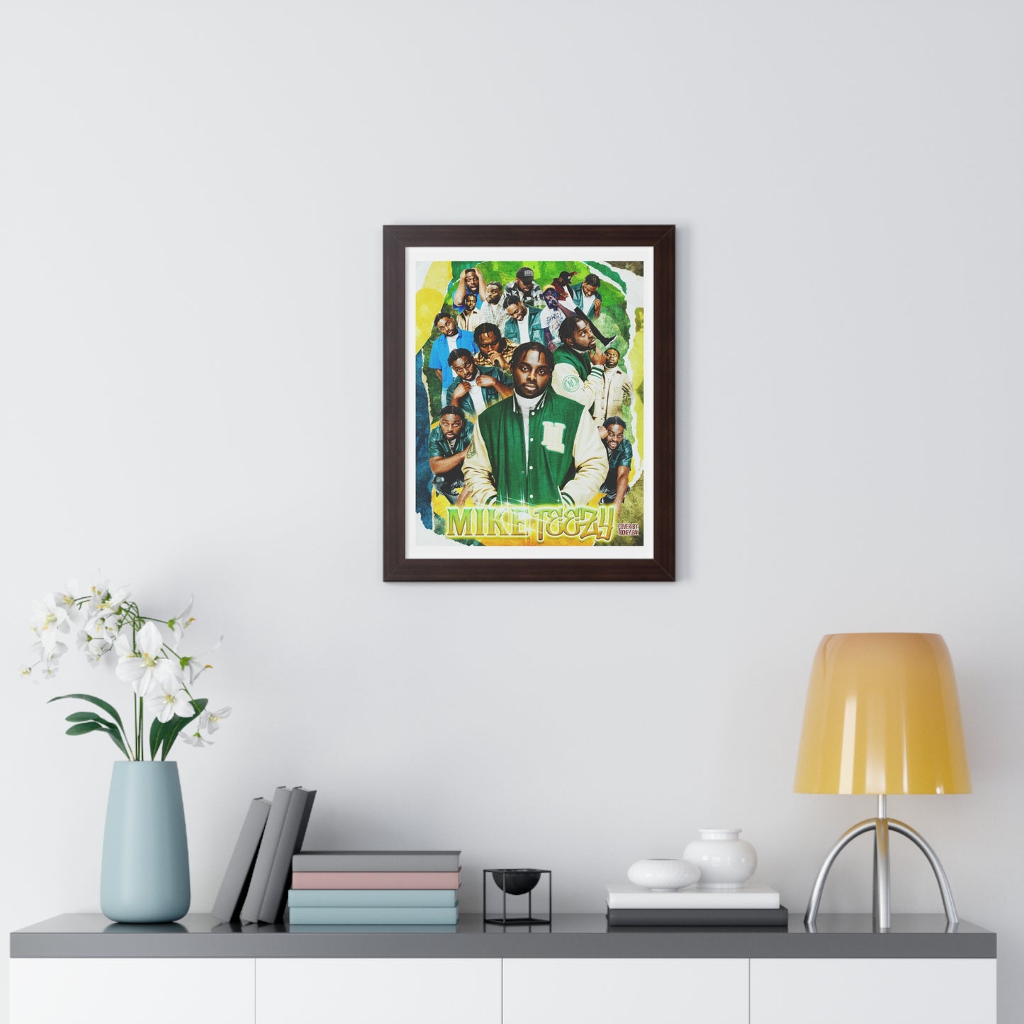 MikeTeezy | Poster Framed