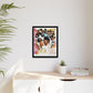 KI ALEXIS | Matte Canvas Framed