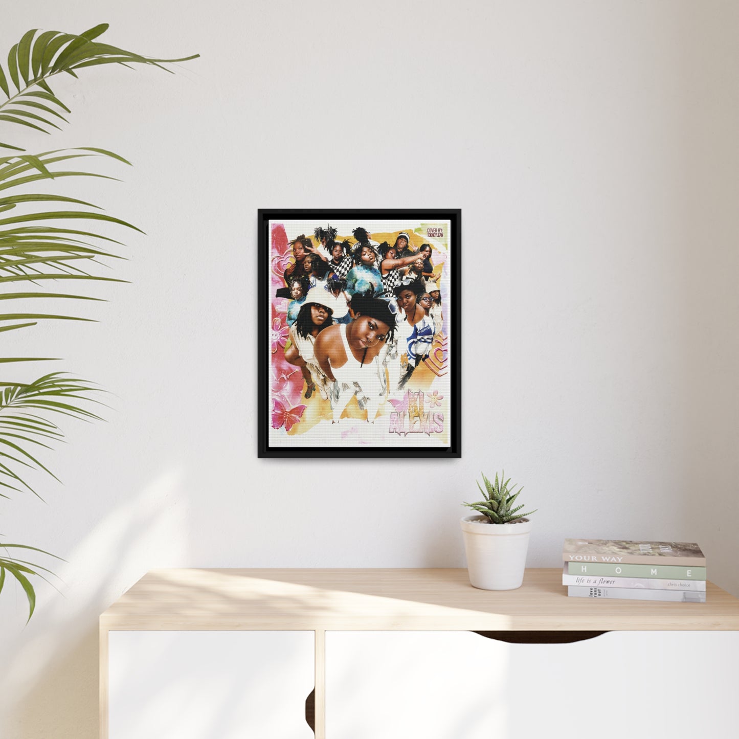KI ALEXIS | Matte Canvas Framed