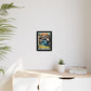 DJMyKaelV | Matte Canvas Framed