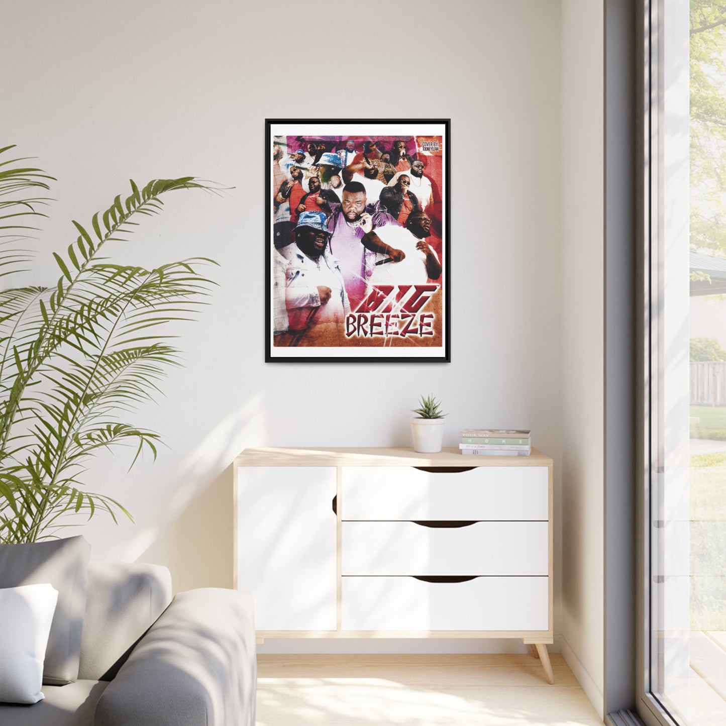Big Breeze | Matte Canvas Framed