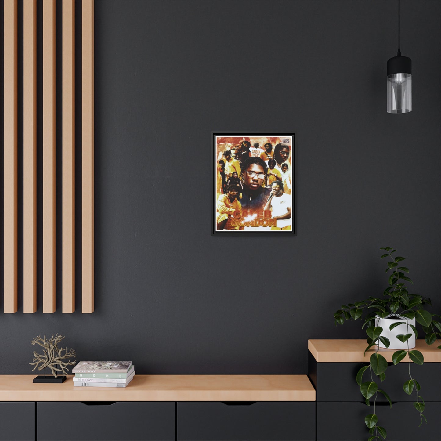 Caleb Gordon | Matte Canvas Framed