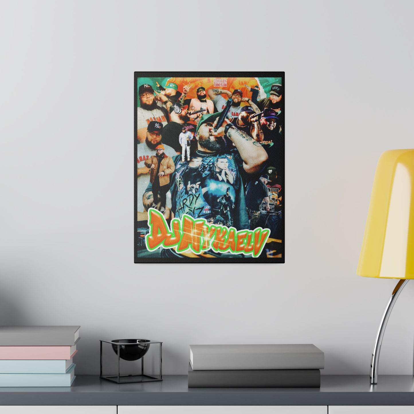 DJMyKaelV | Matte Canvas Print