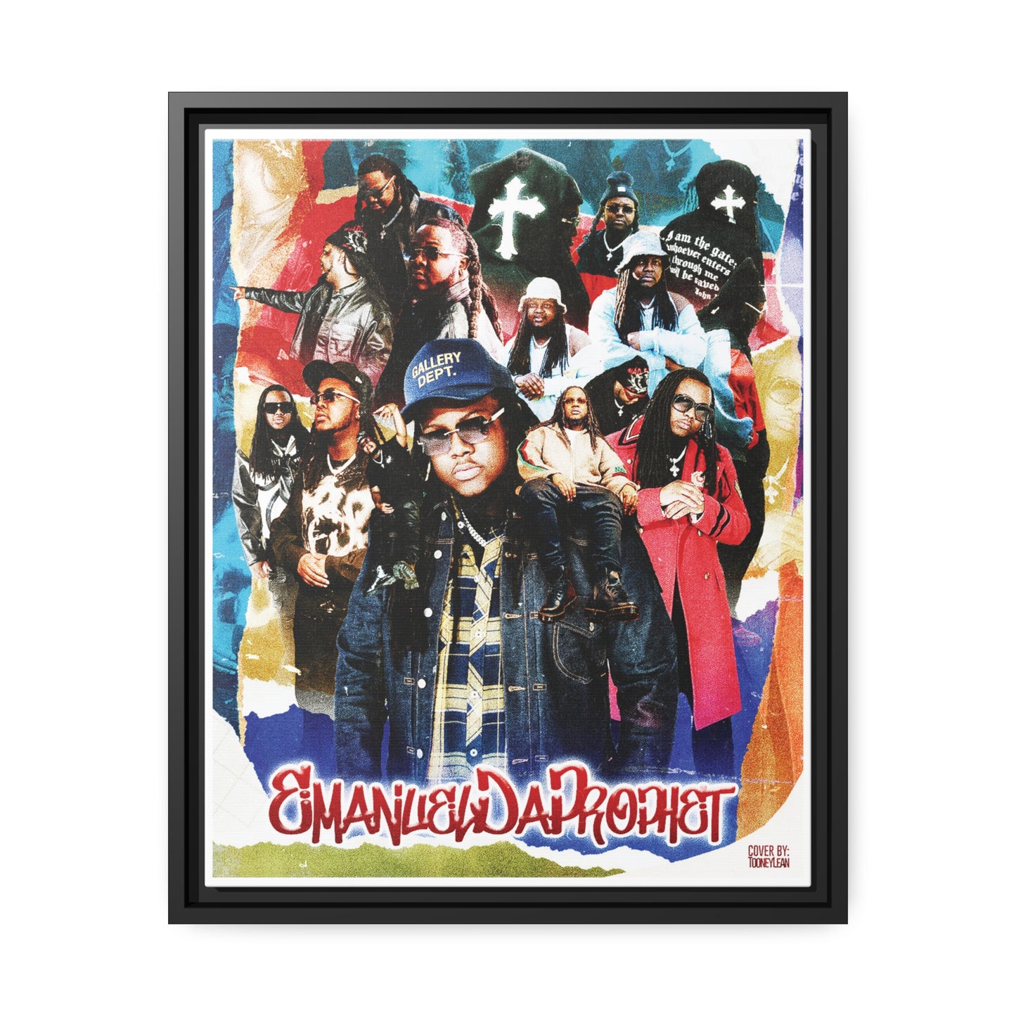 EmanuelDaProphet | Matte Canvas Framed