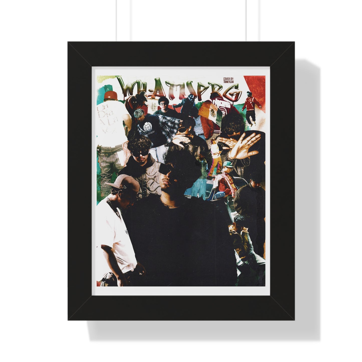 WHATUPRG  | Poster Framed