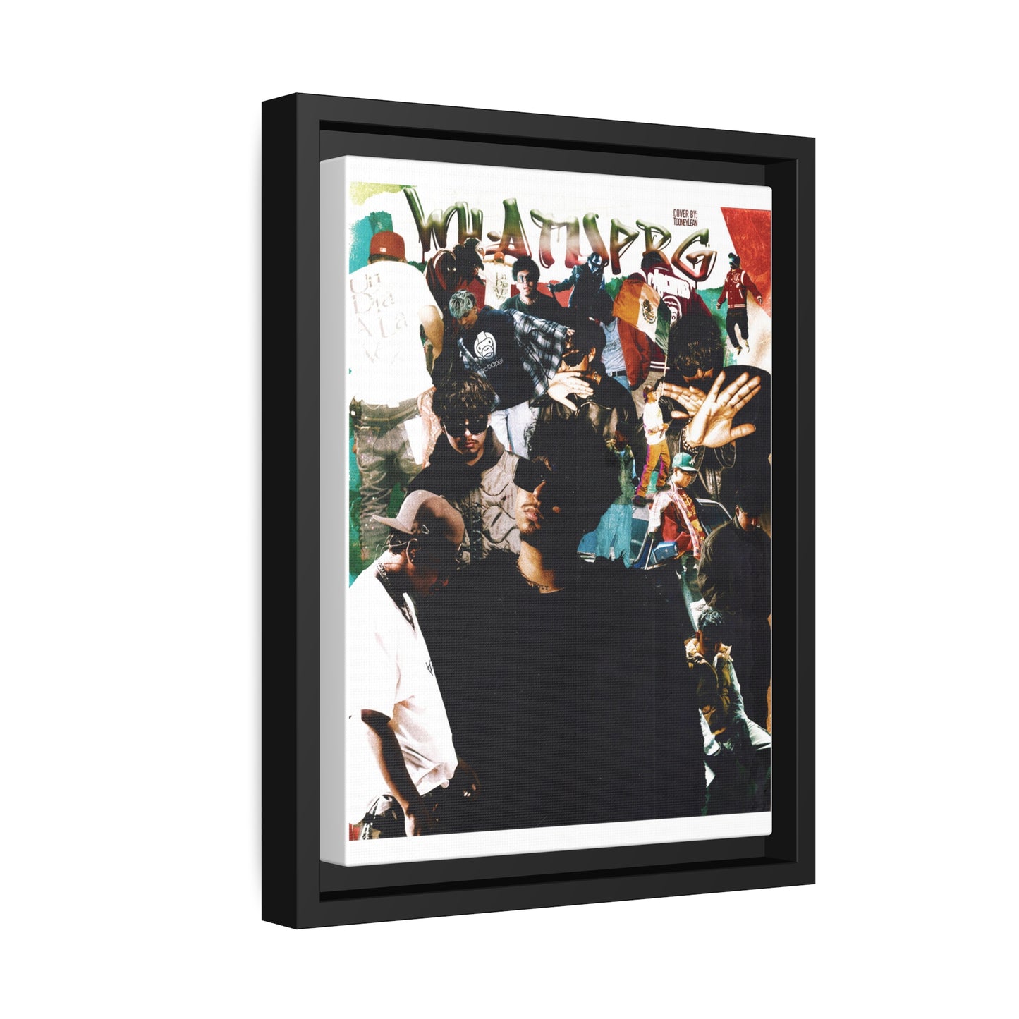 WHATUPRG | Matte Canvas Framed