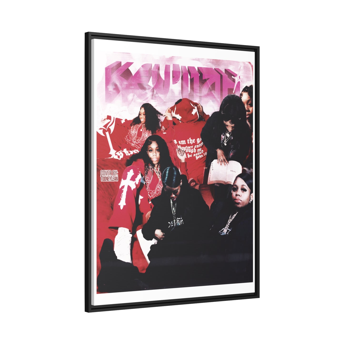 KEY'IJAH | Matte Canvas Framed