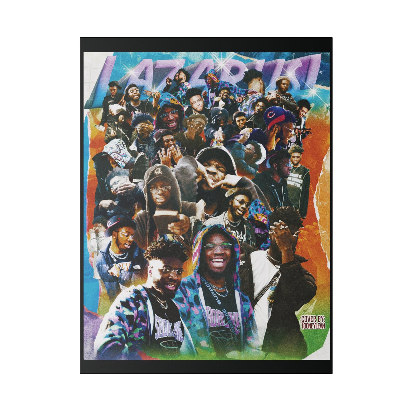 LAZRUS! | Matte Canvas Print