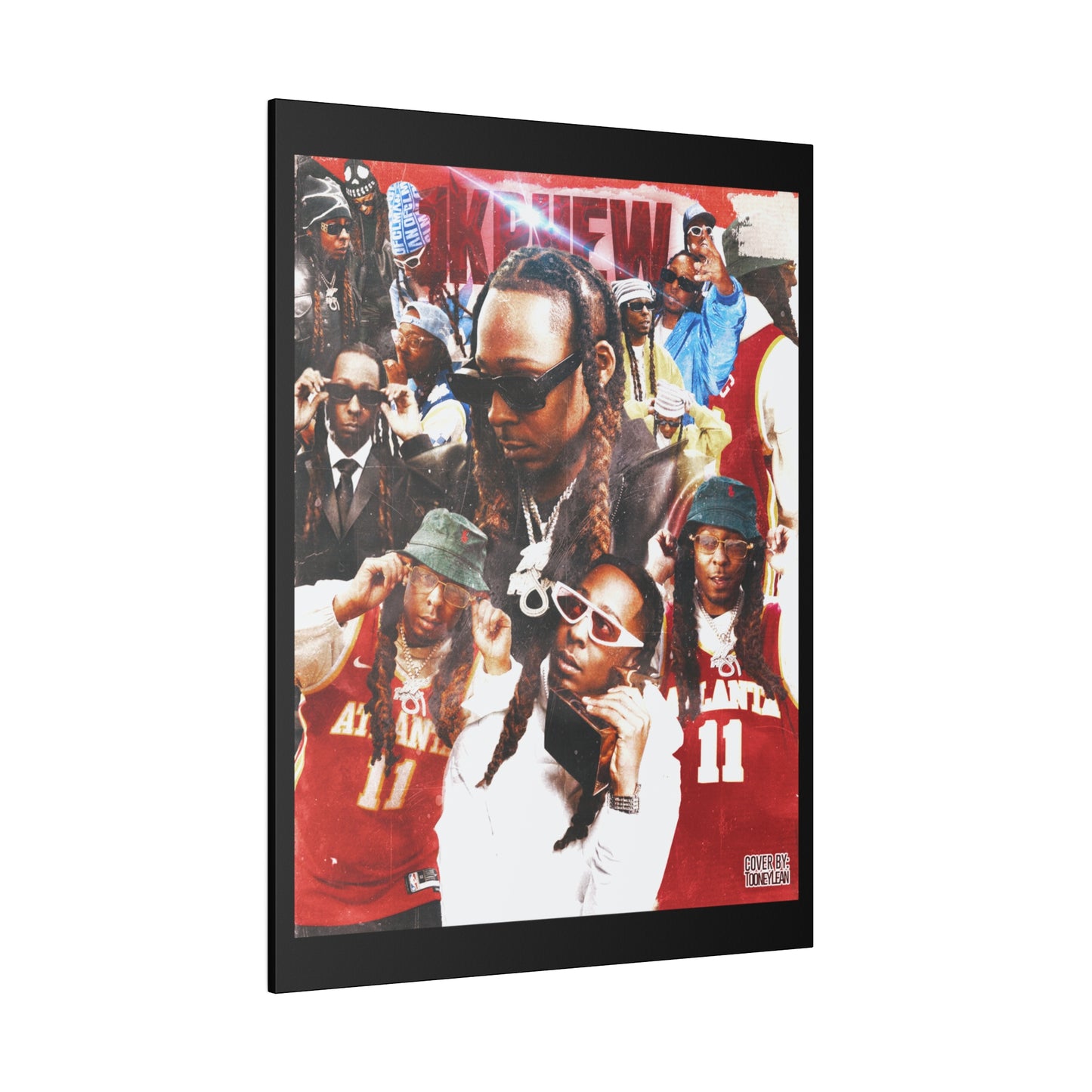 1K Phew | Matte Canvas Print