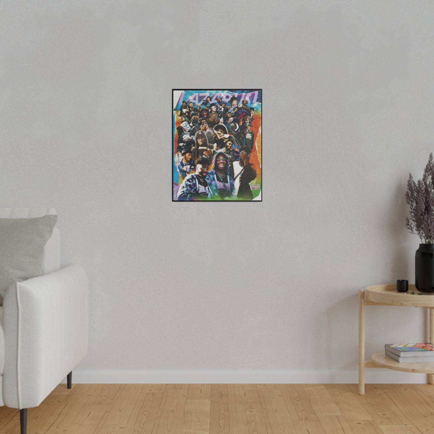 LAZRUS! | Matte Canvas Print