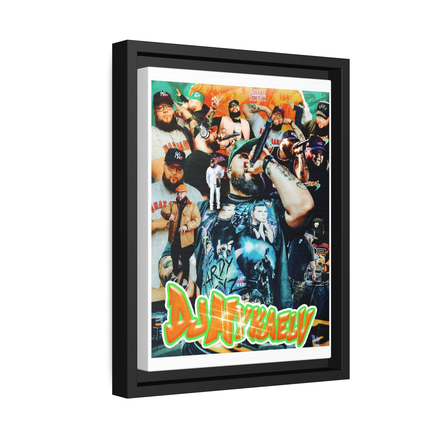 DJMyKaelV | Matte Canvas Framed