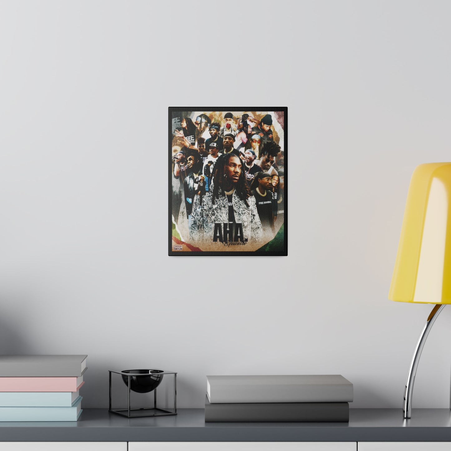 AHA Gazelle | Matte Canvas Print