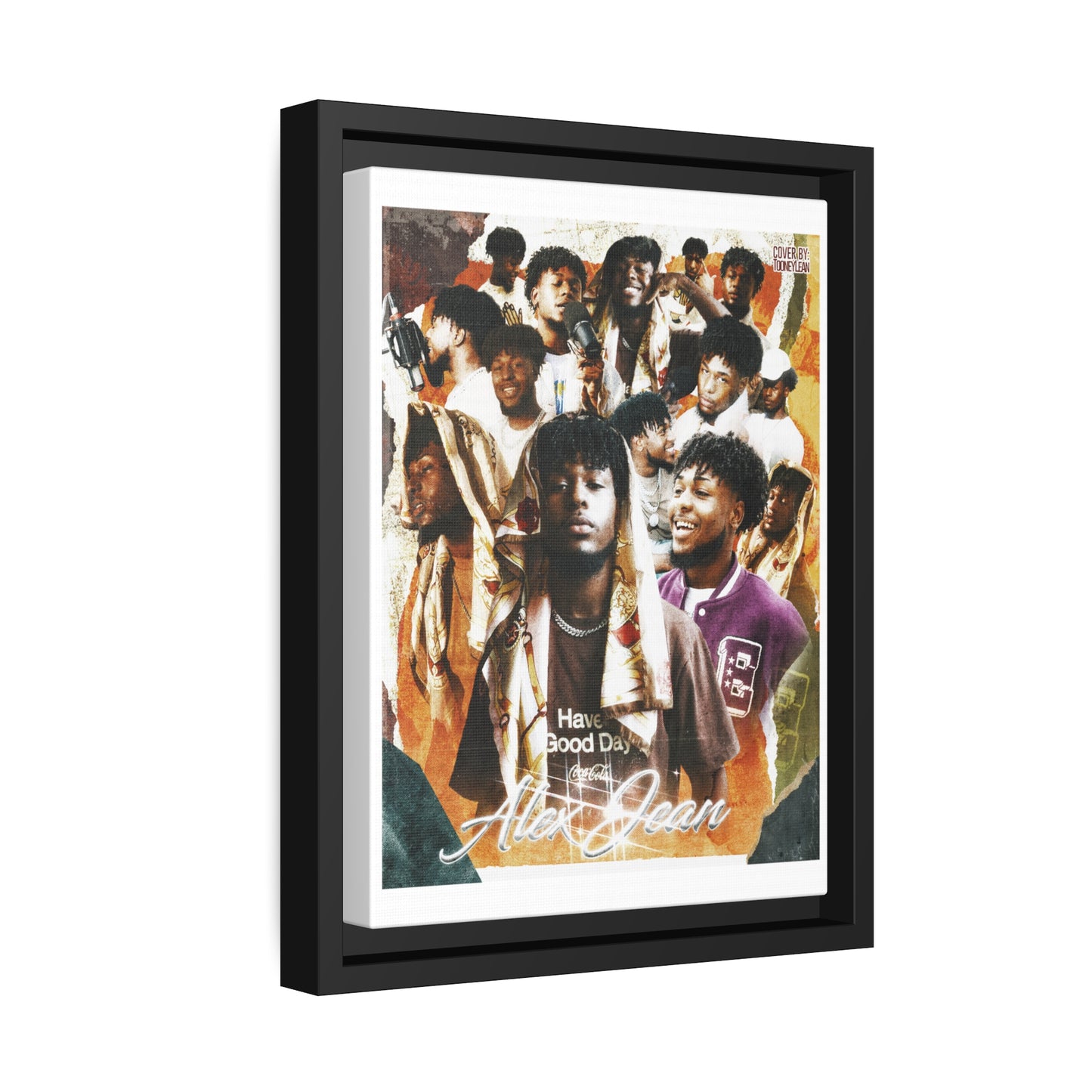 AlexJean | Matte Canvas Framed
